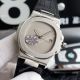 New! Copy Patek Philippe Nautilus Onyx Dial Leather Strap Watch (2)_th.jpg